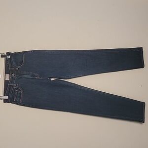 Faherty High Rise Straight Leg Blue Jean Sz 27
